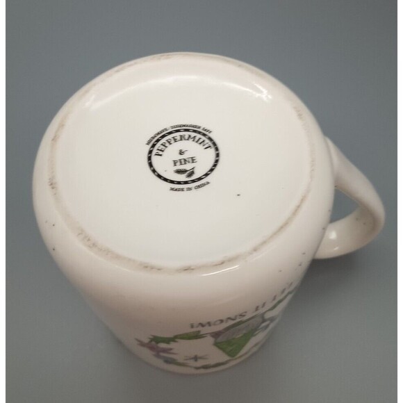 Peppermint & Pine Mug Let It Snow Mug Large Speckled - Picture 6 of 8